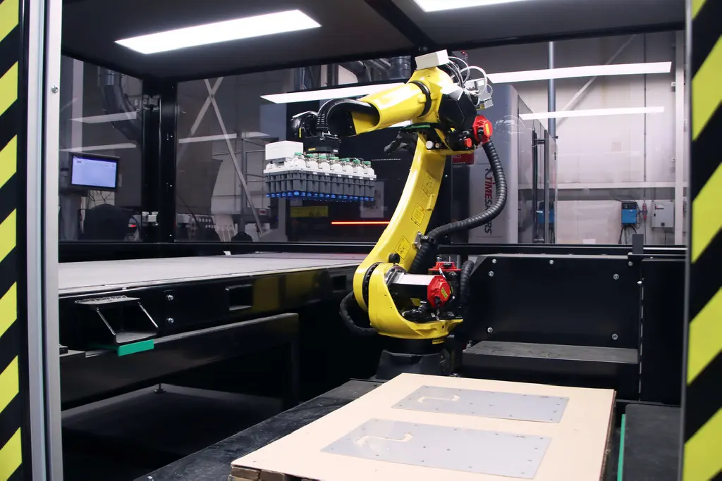 247TailorSteel: Caricamento completamente automatizzato per la sbavatura con l'intelligenza artificiale